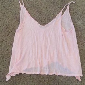 Pale pink tank top